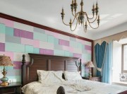 自然復(fù)古的地中海風(fēng)格150平米四居室臥室吊頂裝修效果圖 自然復(fù)古的地中海風(fēng)格150平米四居室臥室吊頂裝修效果圖