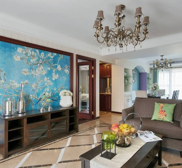 自然復(fù)古的地中海風(fēng)格150平米四居室裝修效果圖 自然復(fù)古的地中海風(fēng)格150平米四居室裝修效果圖