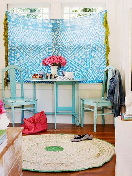 舒適的田園風(fēng)格小戶(hù)型餐廳裝修效果圖