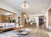 樸素自然的日式風(fēng)格120平米三居室客廳裝修效果圖 樸素自然的日式風(fēng)格120平米三居室客廳裝修效果圖