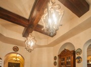 美式鄉(xiāng)村風(fēng)格240平米別墅餐廳吊頂裝修效果圖 美式鄉(xiāng)村風(fēng)格240平米別墅餐廳吊頂裝修效果圖