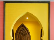 熱情的東南亞風(fēng)格100平米二居室玄關(guān)過道裝修效果圖