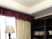 沉穩美式新古典風格120平米復式書房裝修效果圖