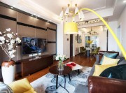 對(duì)立統(tǒng)一的現(xiàn)代簡(jiǎn)約風(fēng)格90平米三居室客廳電視背景墻裝修效果圖 對(duì)立統(tǒng)一的現(xiàn)代簡(jiǎn)約風(fēng)格90平米三居室客廳電視背景墻裝修效果圖