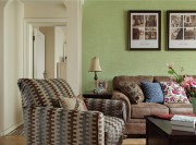 滿滿愛(ài)的田園風(fēng)格100平米三居室客廳背景墻裝修效果圖 滿滿愛(ài)的田園風(fēng)格100平米三居室客廳背景墻裝修效果圖