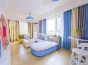 絢爛多彩的地中海風(fēng)格70平米一居室客廳裝修效果圖 絢爛多彩的地中海風(fēng)格70平米一居室客廳裝修效果圖