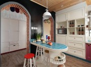 精美創(chuàng)意地中海風(fēng)格70平米公寓餐廳裝修效果圖 精美創(chuàng)意地中海風(fēng)格70平米公寓餐廳裝修效果圖