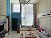 鄉(xiāng)村地中海風(fēng)格150平米別墅客廳裝修效果圖 鄉(xiāng)村地中海風(fēng)格150平米別墅客廳裝修效果圖