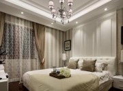 黑白時(shí)尚美式風(fēng)格80平米一居室臥室吊頂裝修效果圖 黑白時(shí)尚美式風(fēng)格80平米一居室臥室吊頂裝修效果圖