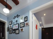 熱情的鄉(xiāng)村地中海風(fēng)格50平米公寓照片墻裝修效果圖 熱情的鄉(xiāng)村地中海風(fēng)格50平米公寓照片墻裝修效果圖