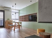 緊湊型日式風(fēng)格90平米復(fù)式loft餐廳吊頂裝修效果圖 緊湊型日式風(fēng)格90平米復(fù)式loft餐廳吊頂裝修效果圖