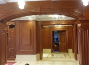 原汁原味的歐式風格別墅玄關拱門裝修效果圖