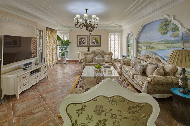 優(yōu)美雅致的歐式風格四居室裝修效果圖 優(yōu)美雅致的歐式風格四居室裝修效果圖