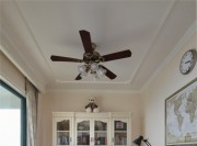 優(yōu)美雅致的歐式風格四居室書房裝修效果圖 優(yōu)美雅致的歐式風格四居室書房裝修效果圖