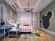 金碧輝煌的歐式風格別墅兒童房裝修效果圖 金碧輝煌的歐式風格別墅兒童房裝修效果圖