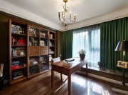 異域東南亞風格公寓書房裝修效果圖