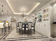 簡約大氣的歐式風(fēng)格三居室餐廳裝修效果圖 簡約大氣的歐式風(fēng)格三居室餐廳裝修效果圖