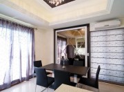 新古典大氣風(fēng)格90平米公寓餐廳吊頂裝修效果圖 新古典大氣風(fēng)格90平米公寓餐廳吊頂裝修效果圖