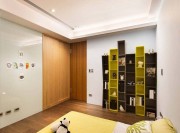 自然生動現(xiàn)代簡約120平米復(fù)式loft臥室吊頂裝修效果圖