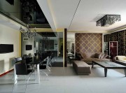 個性魅惑歐式風格100平米二居室客廳吊頂裝修效果圖