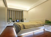 金色亮麗歐式風格100平米二居室臥室吊頂裝修效果圖