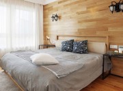 現(xiàn)代個性歐式風(fēng)格100平米二居室臥室窗簾裝修效果圖