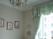 復古素雅歐式風格80平米二居室臥室背景墻裝修效果圖