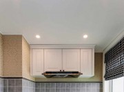 沉穩(wěn)大氣歐式風(fēng)格120平米三居室廚房櫥柜裝修效果圖