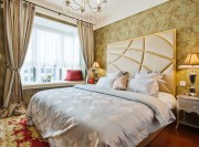 浪漫奢華歐式風(fēng)格110平米三居室臥室吊頂裝修效果圖