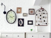 清新休閑北歐風(fēng)90平米復(fù)式玄關(guān)過道裝修效果圖