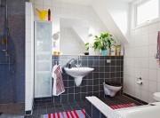 北歐創意多彩120平米復式衛生間裝修效果圖