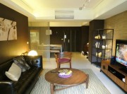 時(shí)尚簡(jiǎn)明中式風(fēng)格90平米二居室客廳吊頂裝修效果圖 時(shí)尚簡(jiǎn)明中式風(fēng)格90平米二居室客廳吊頂裝修效果圖