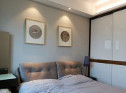 愜意舒適中式風格120平米三居室兒童房背景墻裝修效果圖