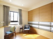 中式禪意雅致120平米復(fù)式書房吊頂裝修效果圖