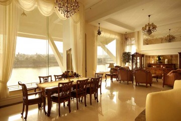 古典大氣中式風格280平米別墅裝修效果圖