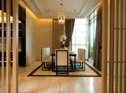 文雅藝術中式風格300平米別墅餐廳吊頂裝修效果圖