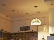 雅致鄉村田園風格70平米一居室廚房櫥柜裝修效果圖