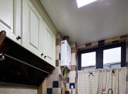 歐式清新田園風格100平米二居室廚房櫥柜裝修效果圖