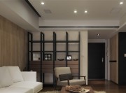 簡致溫馨現(xiàn)代簡約風(fēng)格90平米二居室客廳吊頂裝修效果圖