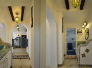 迷人清新地中海風(fēng)格85平米二居室玄關(guān)過(guò)道裝修效果圖 迷人清新地中海風(fēng)格85平米二居室玄關(guān)過(guò)道裝修效果圖