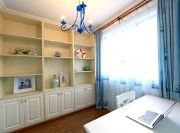 清新雅致地中海風格100平米二居室書房吊頂裝修效果圖