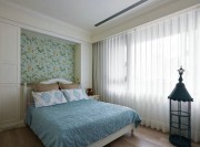 美式鄉村100平米三居室臥室吊頂裝修效果圖