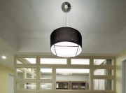 清淡時尚美式風(fēng)格120平米三居室餐廳吊頂裝修效果圖