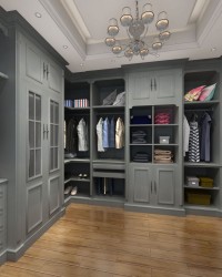 如何在臥室設計一個小型衣帽間？