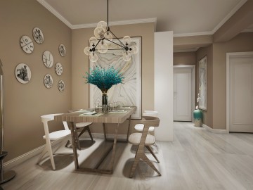 現代簡約風格兩居室裝修效果圖