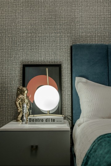 輕奢大氣風格三居室裝修效果圖