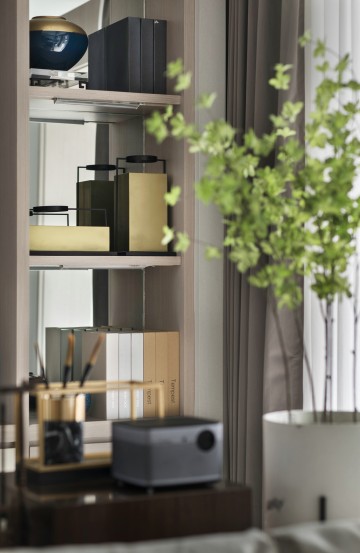 現代輕奢風格兩居室裝修效果圖