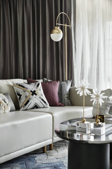 現代輕奢風格兩居室裝修效果圖