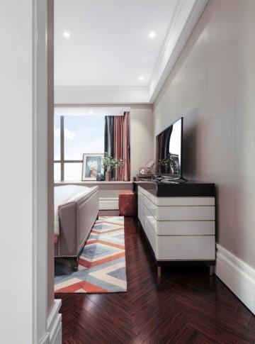 現代輕奢風格兩居室裝修效果圖