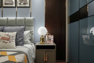 輕奢高端風格兩居室裝修效果圖